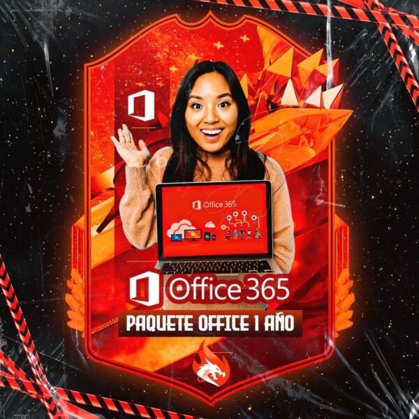 PAQUETE OFFICE 1 AÑO