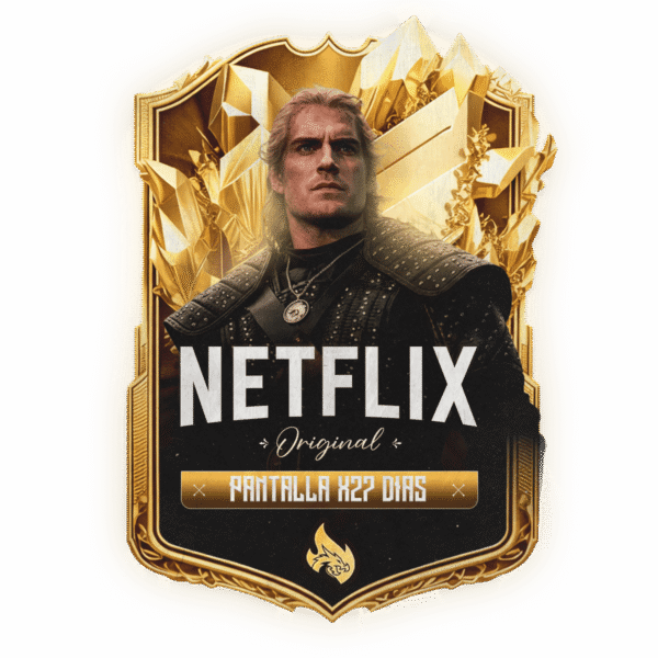 NETFLIX ORIGINAL PANTALLA  27 DIAS RENOVABLE